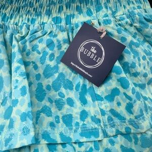 The Bubble Lifestyle•Leopard Print•Ruffle Skirt Size XS•NWT